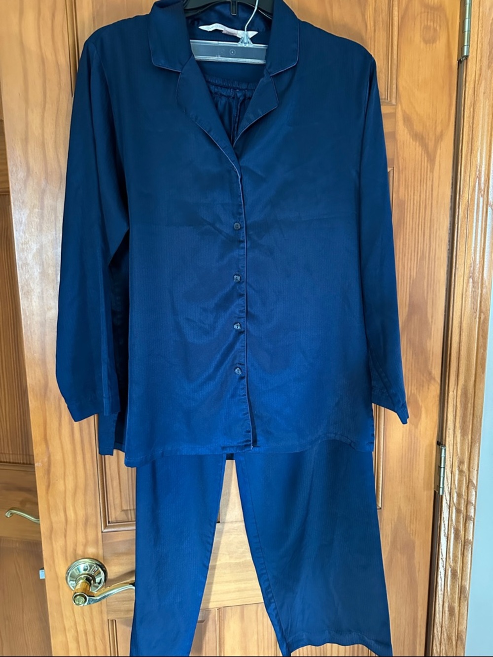 Victoria secret silk touch  Blue Women's Pajama like new
